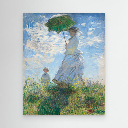 Woman with a Parasol – Canvas Wall Art
