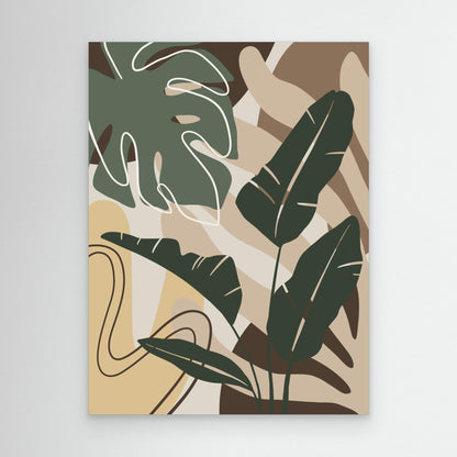 Tropical Touch – Framed Canvas Wall Art
