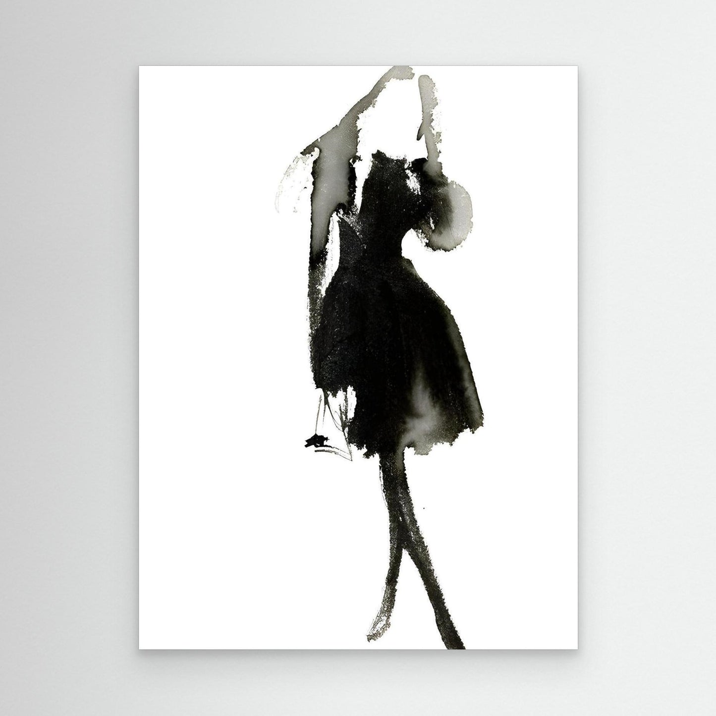 Ink Silhouette | Canvas Wall Art