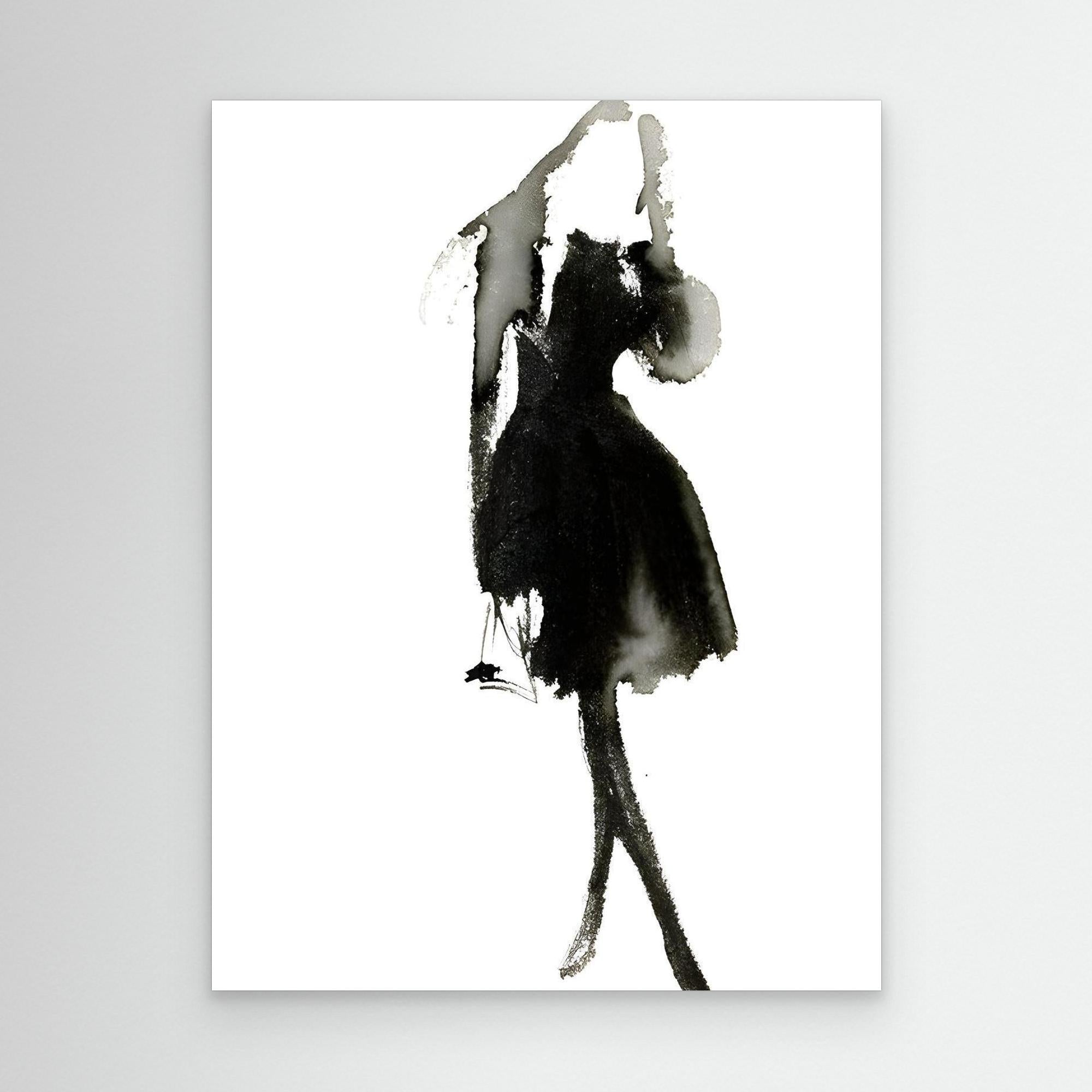Ink Silhouette | Canvas Wall Art