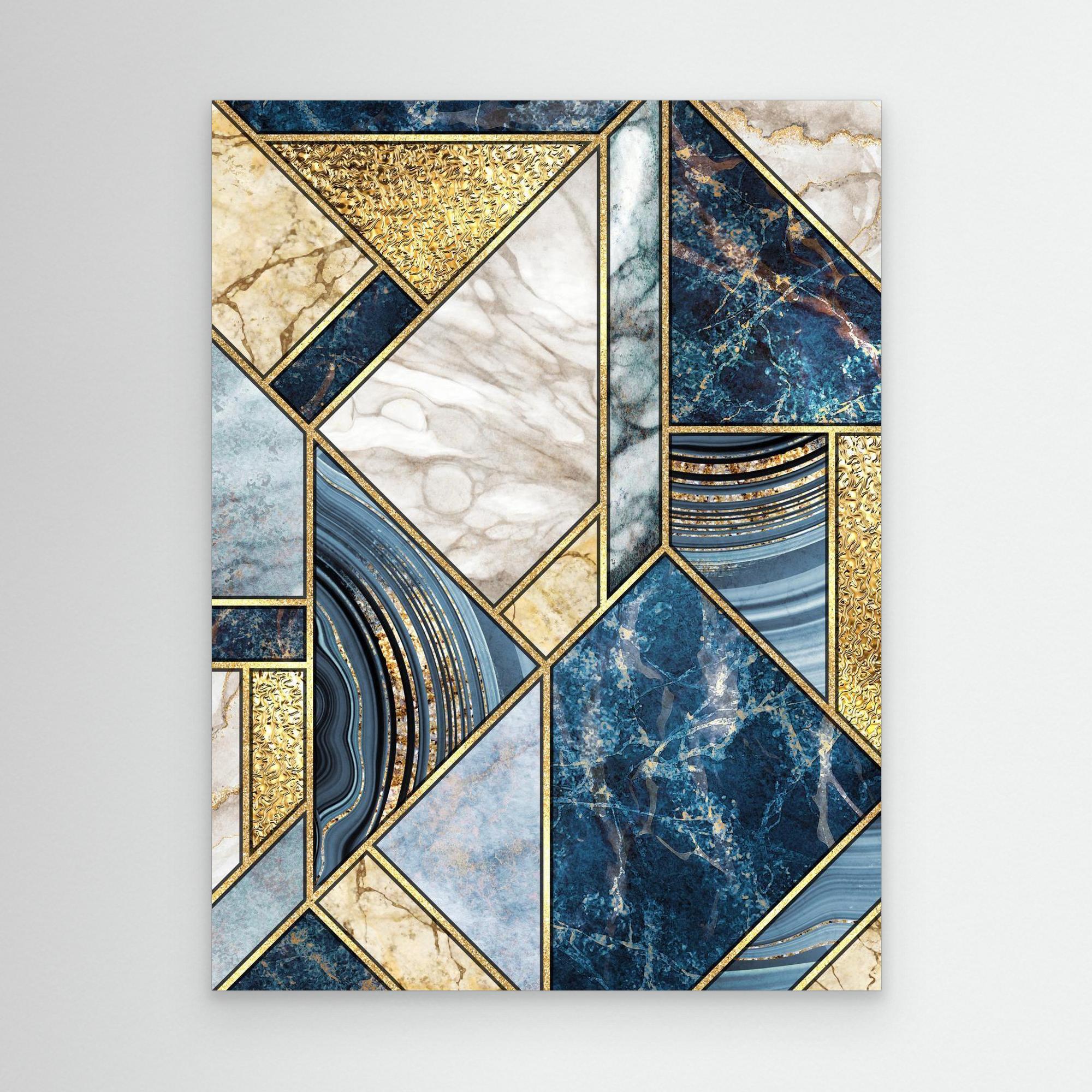 Blue Majesty | Canvas Framed Art