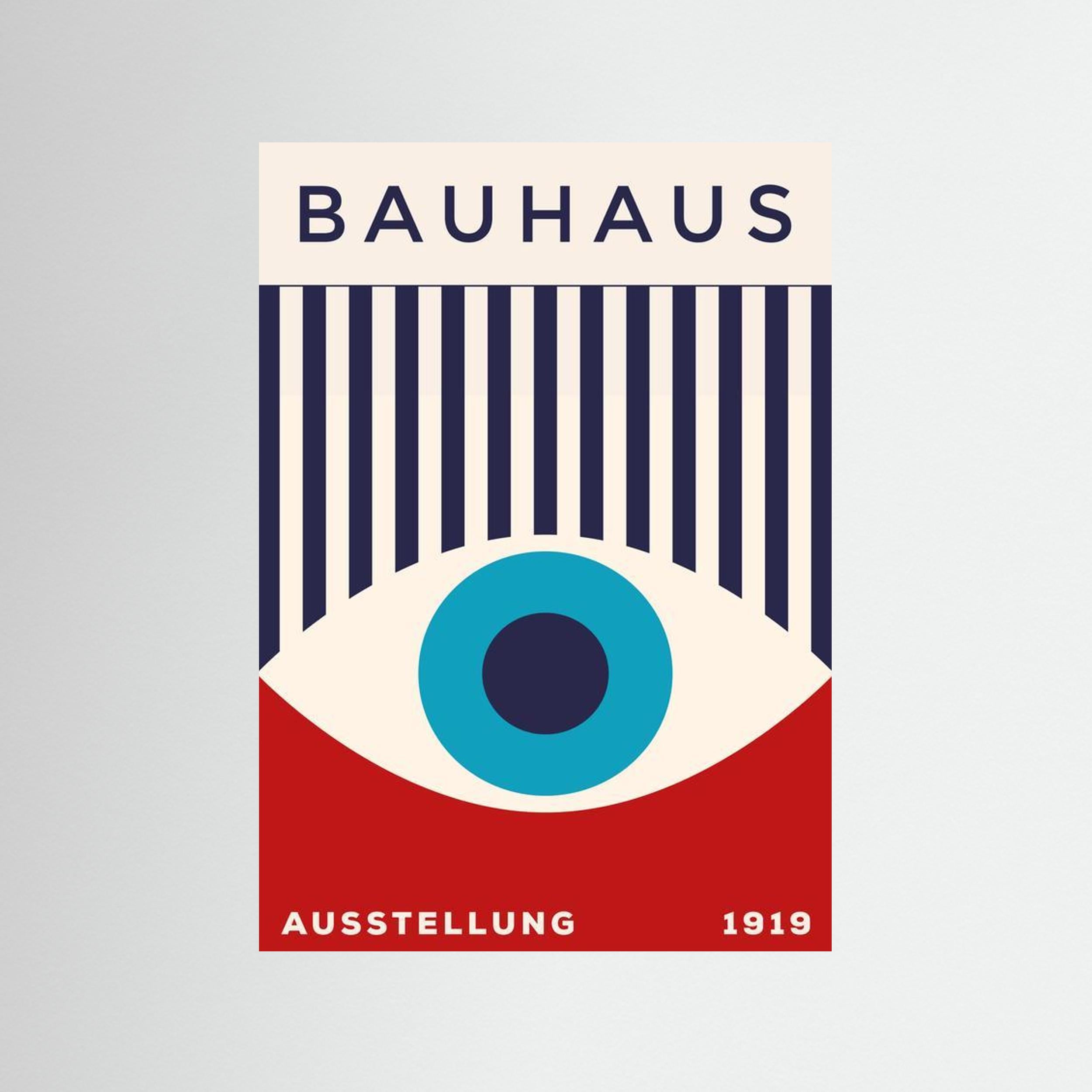 Bauhaus “AUSSTELLUNG 1919” Eye