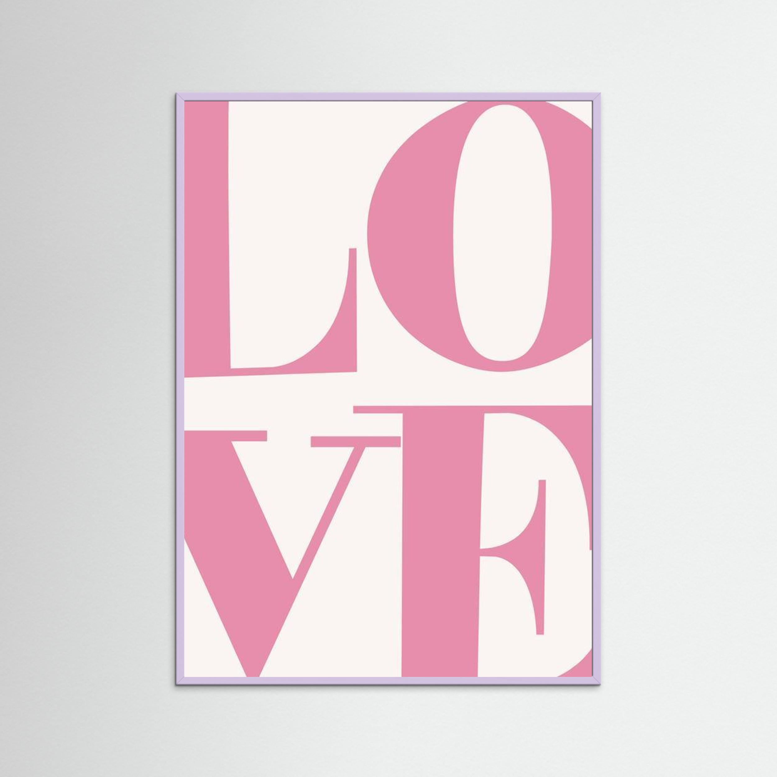 Oversized “LOVE”