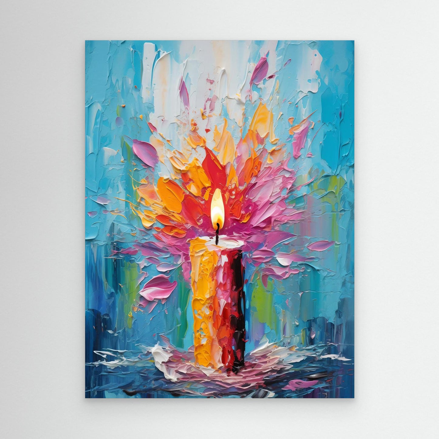 Illuminated Bloom | Framed Canvas Wall Art