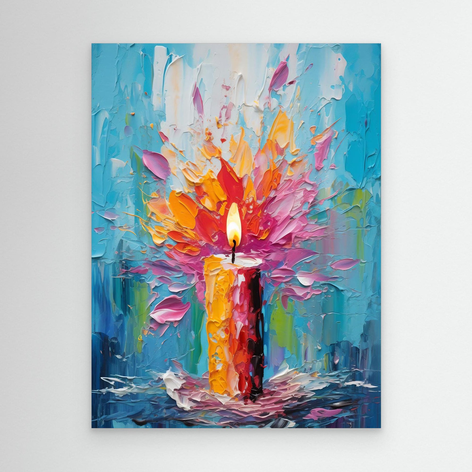 Illuminated Bloom | Framed Canvas Wall Art