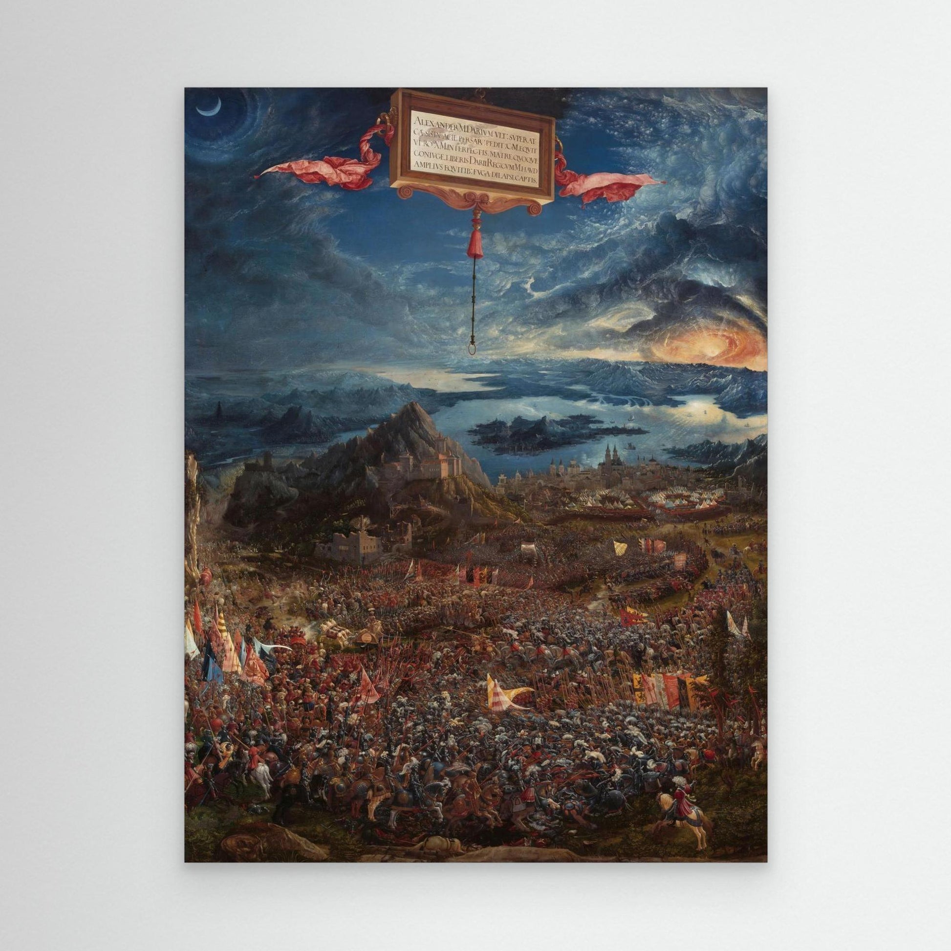 The Battle of Alexander - Canvas Wall Art