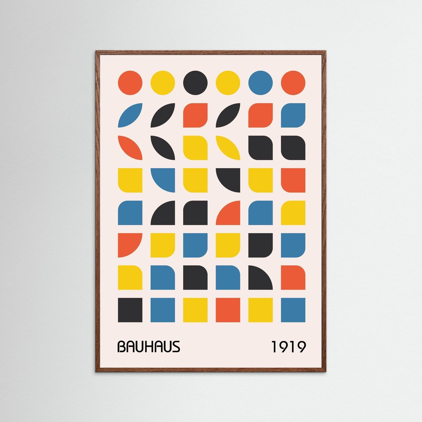 Bauhaus 1919 Color Grid