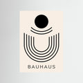 Bauhaus Sun & U” Minimalist