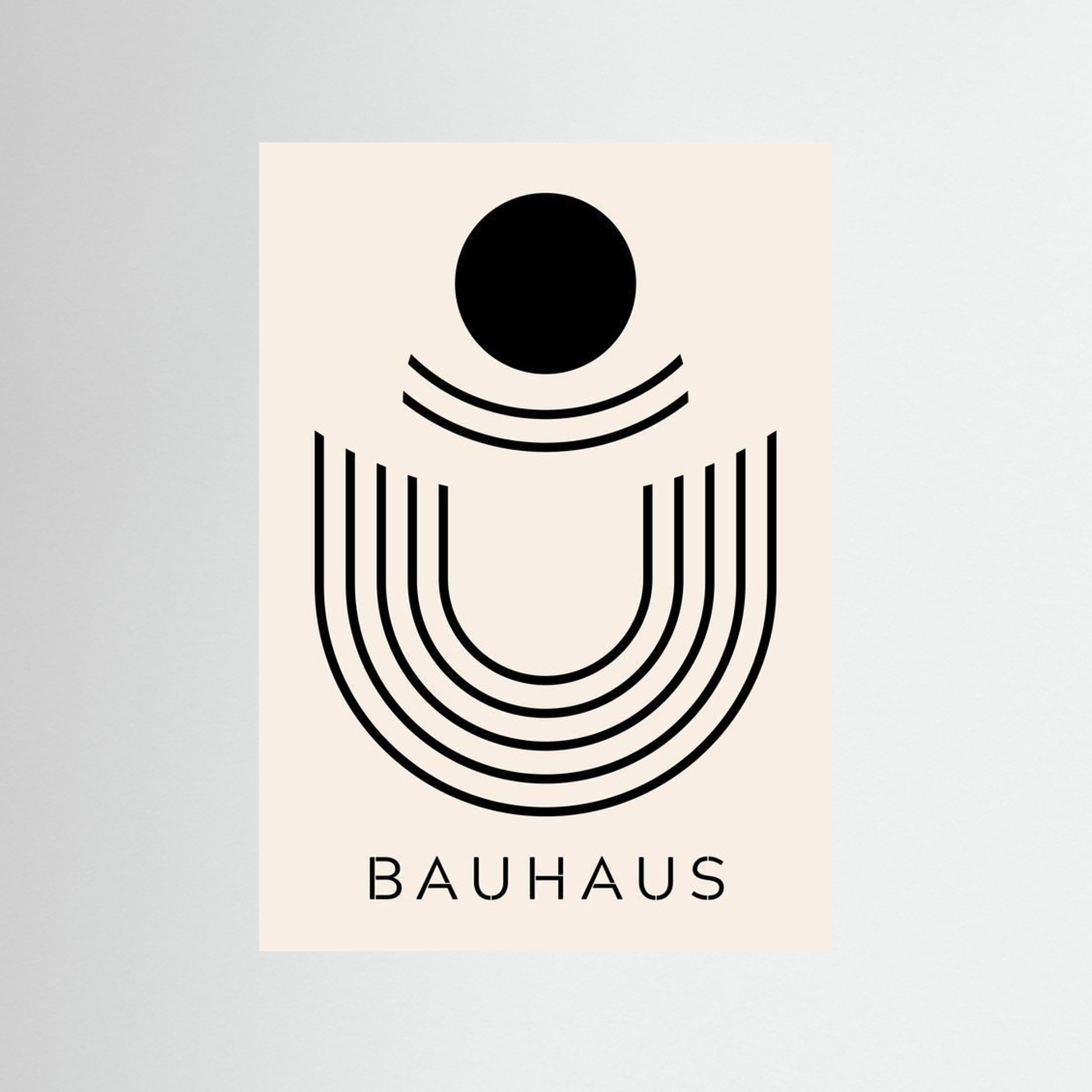 Bauhaus Sun & U” Minimalist