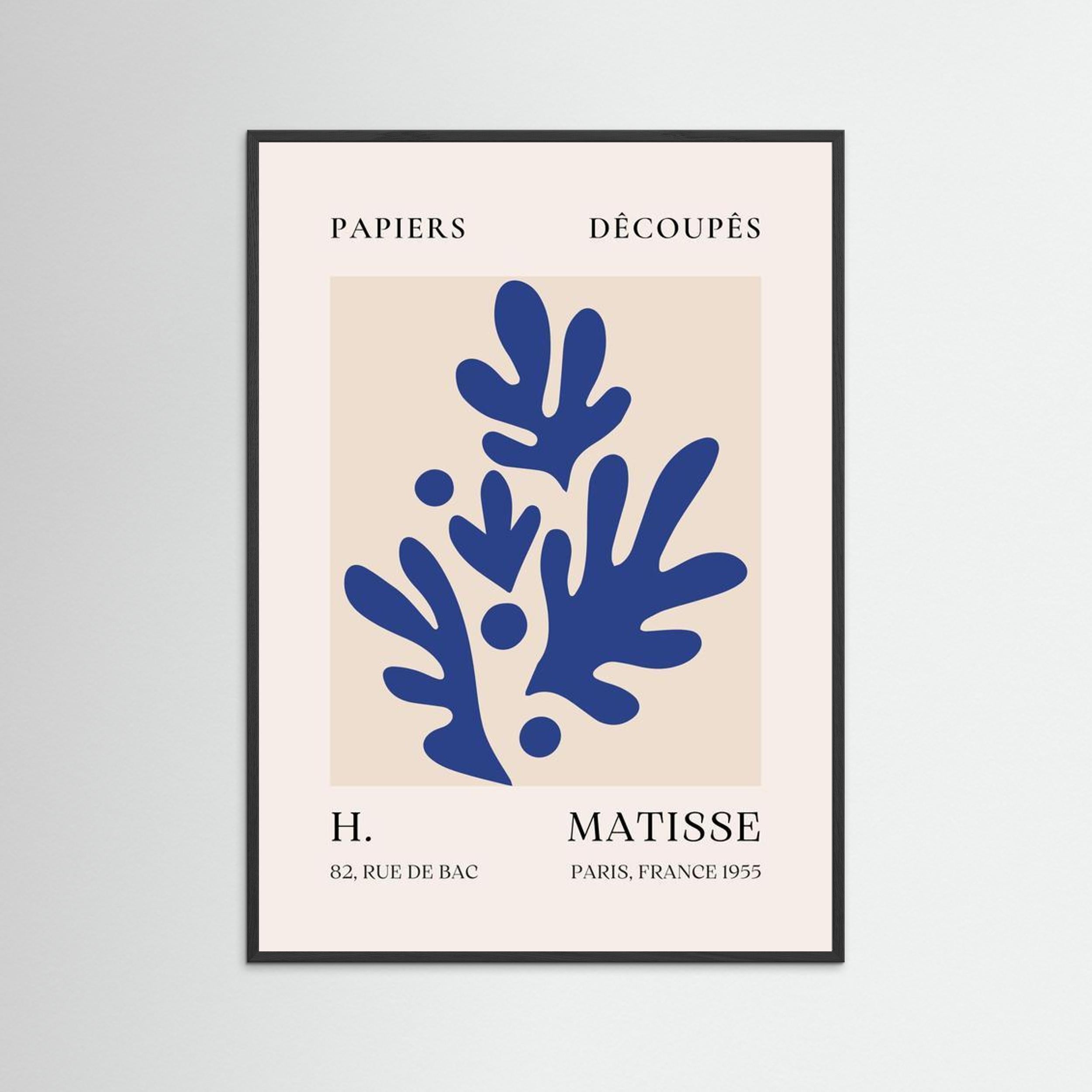 “Papiers Découpés” Blue Cut